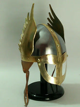 Medieval Knight Viking Helmet Winged Norman King Helmet Armour Costume
